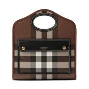 Burberry Stiliga Väskor Kollektion Brown, Dam