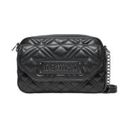 Love Moschino Polyuretan Handväska Damkollektion Black, Dam