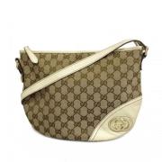 Gucci Vintage Pre-owned Canvas gucci-vskor Brown, Dam