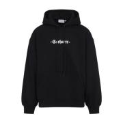 Carhartt Wip Svart Sweatshirt Höj Stil Komfort Black, Herr