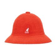 Kangol Casual Bermuda Bucket Hat Cherry Glow Orange, Herr