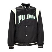 Puma Varsity Jacket Fanbase College Svart Black, Herr