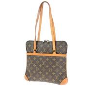 Louis Vuitton Vintage Pre-owned Canvas axelremsvskor Brown, Dam