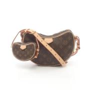 Louis Vuitton Vintage Pre-owned Canvas louis-vuitton-vskor Brown, Dam