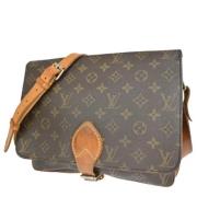 Louis Vuitton Vintage Pre-owned Canvas louis-vuitton-vskor Brown, Dam