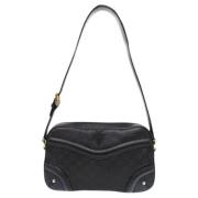 Gucci Vintage Pre-owned Laeder axelremsvskor Black, Dam