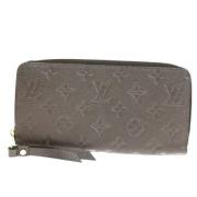 Louis Vuitton Vintage Pre-owned Laeder plnbcker Gray, Dam