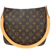 Louis Vuitton Vintage Pre-owned Canvas handvskor Brown, Dam