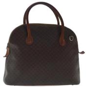 Celine Vintage Pre-owned Laeder handvskor Brown, Dam