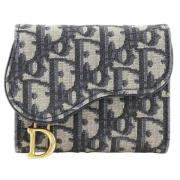 Dior Vintage Pre-owned Canvas plnbcker Blue, Dam