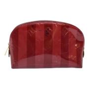 Louis Vuitton Vintage Pre-owned Laeder kuvertvskor Red, Dam