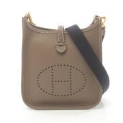 Hermès Vintage Pre-owned Laeder crossbodyvskor Brown, Dam