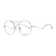 Ana Hickmann Silver Aviator Optiska Ramar med Fodral Gray, Dam