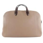 Hermès Vintage Pre-owned Laeder handvskor Beige, Dam