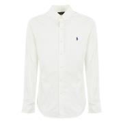 Polo Ralph Lauren Vit Button-Down Skjorta Slim Fit White, Herr