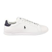 Polo Ralph Lauren Lädersneakers med Gummisula White, Herr