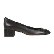 René Caovilla Svarta Pumps för Kvinnor Elegant Stil Black, Dam