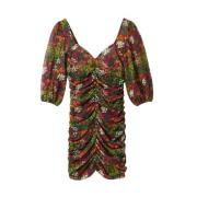 Desigual Höst Kort Polyester Klänning Kvinnor Multicolor, Dam