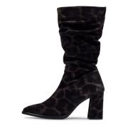 Wonders Bota Elsa animal print, Color: Gris Multicolor, Dam