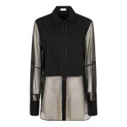 Brunello Cucinelli Elegant Dam Skjorta Black, Dam