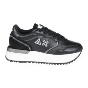 Sun68 Damsneakers Black, Dam