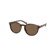 Polo Ralph Lauren Brun acetat unisex solglasögon Brown, Unisex