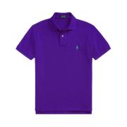 Polo Ralph Lauren Lila Polo Skjorta med Pony Logo Purple, Herr