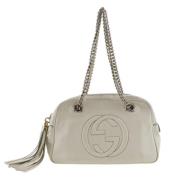 Gucci Vintage Pre-owned Laeder gucci-vskor White, Dam