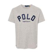 Polo Ralph Lauren Grå T-shirt med Polo Pony-logotyp Gray, Herr