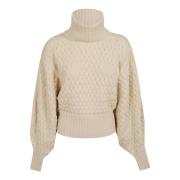 Zimmermann Nude & Neutrals Sweater Aw24 Beige, Dam