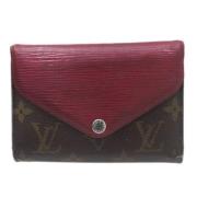 Louis Vuitton Vintage Pre-owned Laeder plnbcker Red, Dam