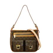 Louis Vuitton Vintage Pre-owned Canvas handvskor Brown, Dam