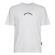 Palm Angels Snygga T-shirts och Polos White, Herr