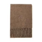 Peserico Alpacka ullblandning halsduk Brown, Unisex