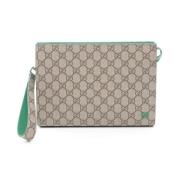 Gucci Vintage Pre-owned Laeder gucci-vskor Green, Dam