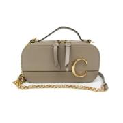 Chloé Pre-owned Pre-owned Laeder axelremsvskor Beige, Dam