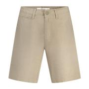 Guess Brun Bermuda Shorts med Logo Brown, Herr