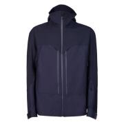 Sease Navy Blue Shell Jacket Blue, Herr