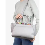 Fendi Vintage Pre-owned Laeder fendi-vskor Gray, Dam