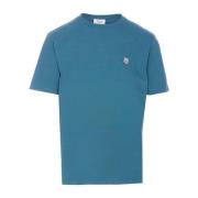 Maison Kitsuné Stiliga T-shirts och Polos Blue, Herr