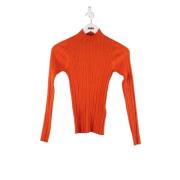 Acne Studios Pre-owned Pre-owned Bomull toppar Orange, Dam