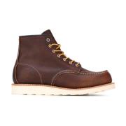 Red Wing Shoes Bruna Kalvläder Snörstövlar Brown, Herr