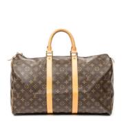 Louis Vuitton Vintage Pre-owned Canvas resvskor Brown, Dam