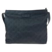 Gucci Vintage Pre-owned Canvas gucci-vskor Black, Dam