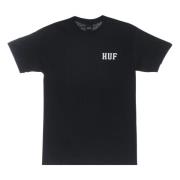 HUF Klassisk Navy Herr T-shirt Kortärmad Blue, Herr