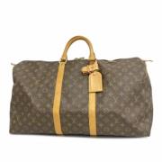 Louis Vuitton Vintage Pre-owned Tyg handvskor Brown, Dam