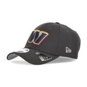 New Era Curvy Visor Hat NFL Draft Collection Gray, Herr