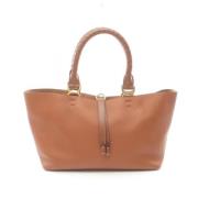 Chloé Pre-owned Pre-owned Laeder handvskor Brown, Dam