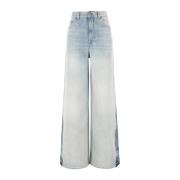 Chloé Klassiska Denim Jeans för vardagsbruk Blue, Dam