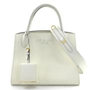 Prada Vintage Pre-owned Laeder prada-vskor White, Dam